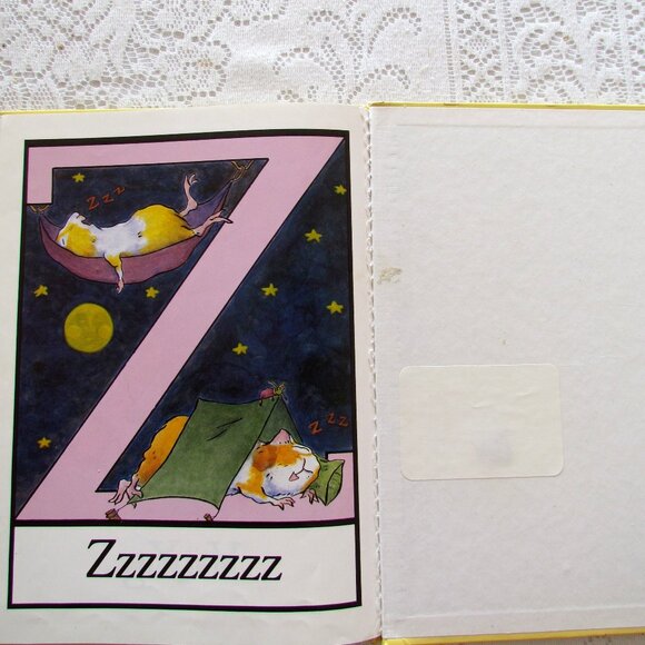 THE GUINEA PIG ABC BOOK by KATE DUKE, HC HB KIDS' BIG LEARNING & SILLY FUN, EUC - Picture 6 of 9